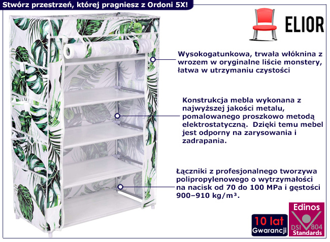 Szafka tekstylna na buty Argo 5X
