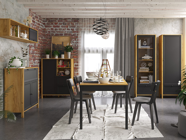 Kolekcja mebli do salonu Luxtes