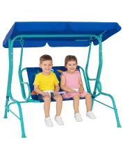 Dziecięca huśtawka ogrodowa z daszkiem - Kriv 3X w sklepie Edinos.pl