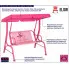 Huśtawka dziecięca z daszkiem Hirono 4X