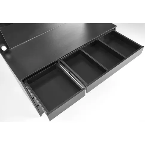 szuflady czarnej toaletki Loretta