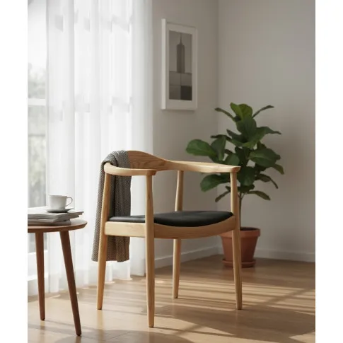 Naturalne krzesło hałas z podłokietnikami   Mantra