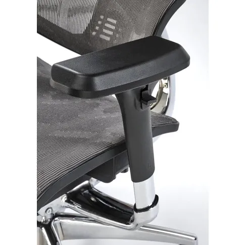 Szczegółowe zdjęcie nr 10 produktu Szary fotel obrotowy zgodny z rozporządzeniem MR i PS z 2023r. - Follen