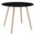 Zdjęcie produktu Stolik kawowy skandynawski Vizi 2X - czarny.