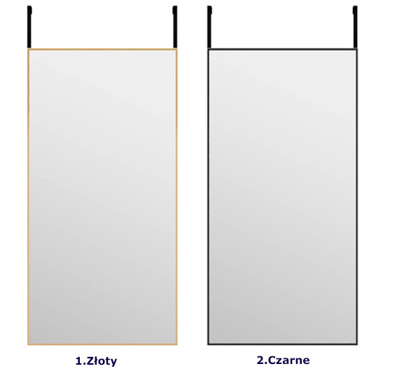 wybór kolorów lustra Taranto 10X