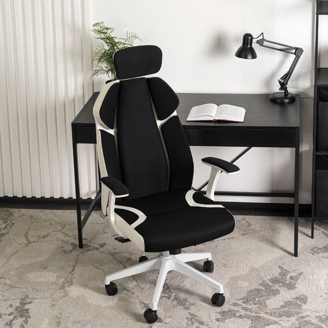 Nowoczesny fotel ergonomiczny do komputera Rufev