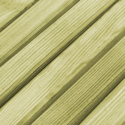 Fotografia Drewniana ławka ogrodowa Ligeo 2X - zielona z kategorii Ławki ogrodowe