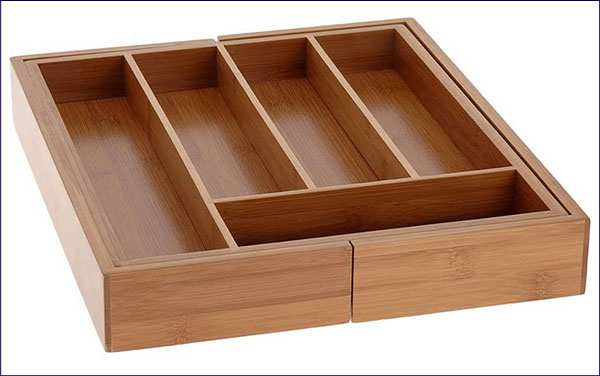 Bambusowy organizer kuchenny Mosanti