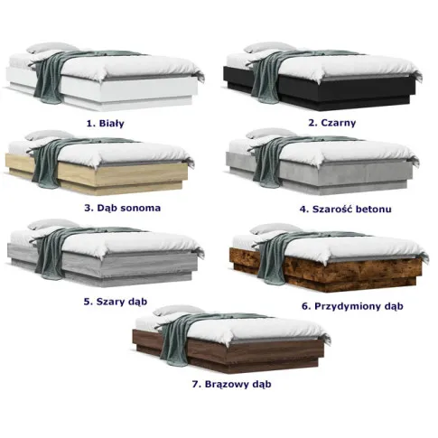 Kolory łóżka Surlei