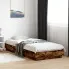 Prezentacja nowoczesnego łóżka Surlei przydymiony dąb