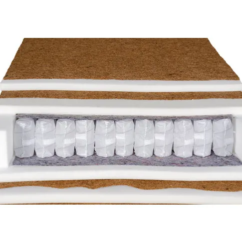 Szczegółowe zdjęcie nr 4 produktu Dwustronny materac kieszeniowo-kokosowy H5/H5 100x200 - Orina