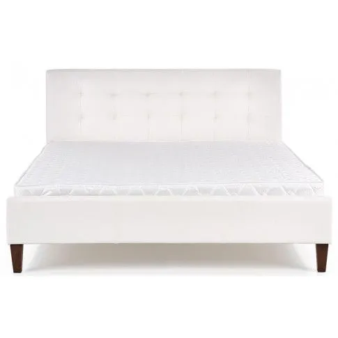 Szczegółowe zdjęcie nr 4 produktu Łóżko pikowane Nuvio 160x200 - białe