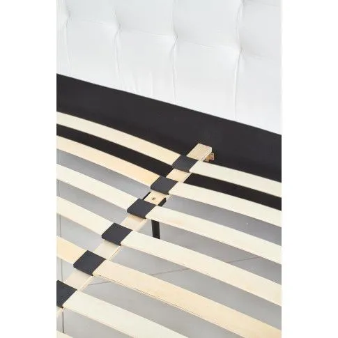 Szczegółowe zdjęcie nr 6 produktu Łóżko pikowane Nuvio 160x200 - białe