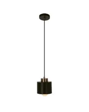 Czarna nowoczesna lampa wisząca - K517-Elevo