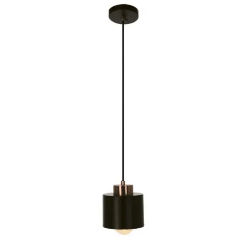 Czarna nowoczesna lampa wisząca - K517-Elevo