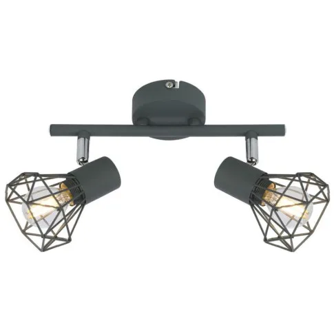 Podwójna nowoczesna lampa sufitowa - K523-Gemon