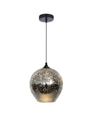 Czarna lampa wisząca nowoczesna - K525-Galaxy w sklepie Edinos.pl