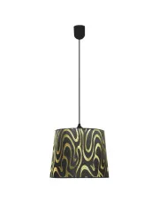 Nowoczesna lampa wisząca z tygrysim wzorem - K530-Wild w sklepie Edinos.pl
