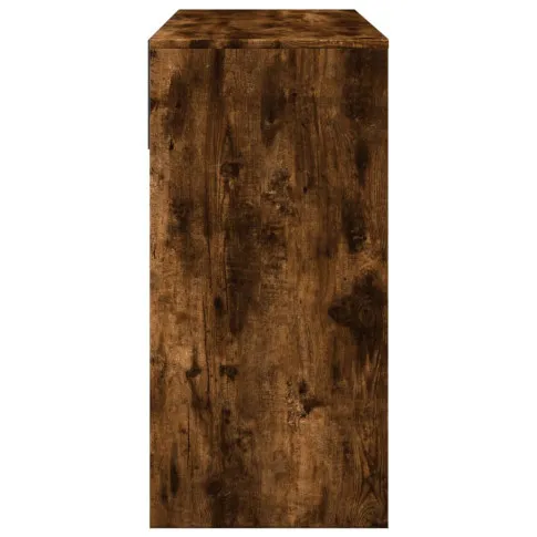 Bok biurka z toaletką do malowania przydymiony dąb Aziona