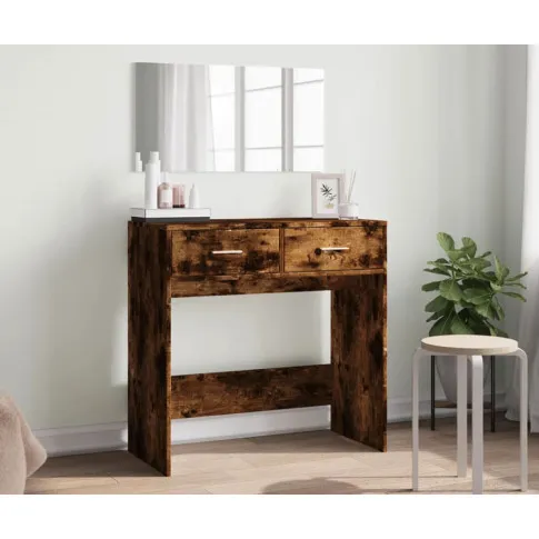 Wizualizacja zestawu biurko z toaletką Aziona