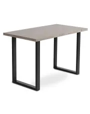 Industrialny nowoczesny stół beton + czarny - Beko 3X w sklepie Edinos.pl