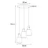 Rozmiar lampy A470-Gres