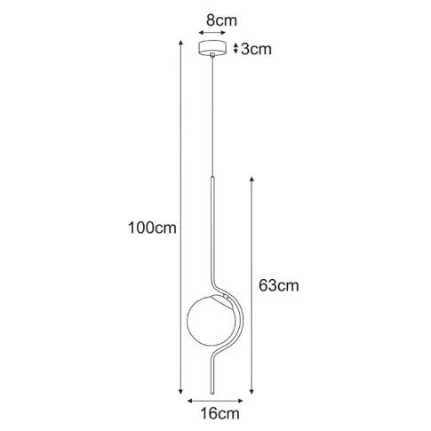 Rozmiar lampy A472-Fiza