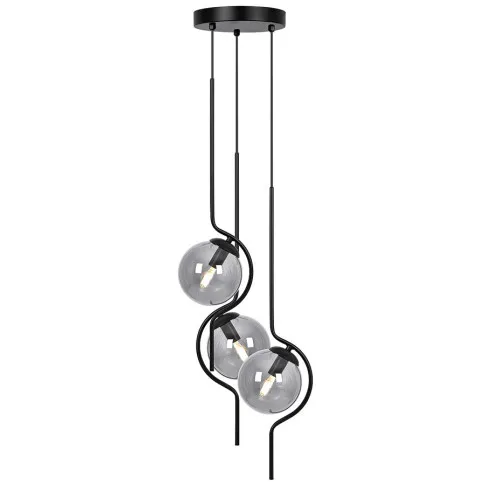 Loftowa nowoczesna lampa z 3 oryginalnymi zwisami loft A474-Fiza