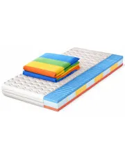 Profilowany materac piankowy 7-strefowy 140x200 - Erol w sklepie Edinos.pl