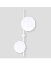 Biały minimalistyczny kinkiet 2 koła - A480-Izor