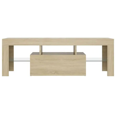 Szafka pod telewizor do salonu Ferdin dąb sonoma