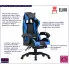 Lavre 8X czarno-niebieski fotel gamingowy