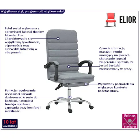 Cartaxo 5X elegancki fotel