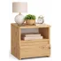 Stojąca szafka nocna z szufladą dąb artisan - Morivo