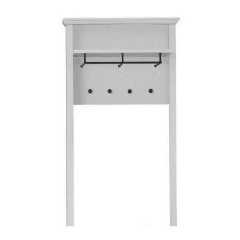 Biały wieszak ścienny Esperox 12X