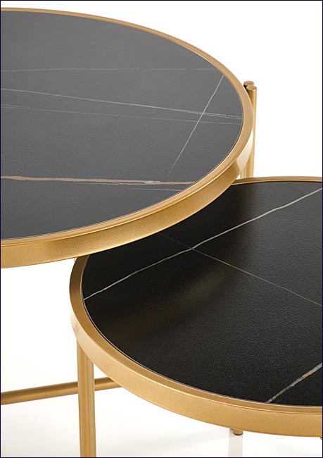 okrągłe blaty stolików Pedrox