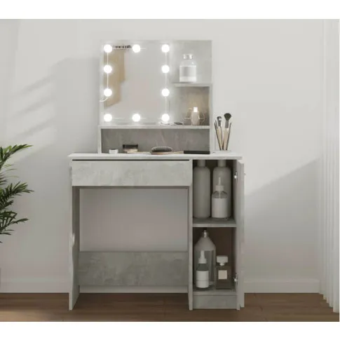 Wizualizacja toaletki Razia 4X betonowa szarość