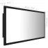 wymiary czarnego lustra led do lazienki Marajo 3X
