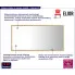 nowoczesne lustro led Marajo 3X