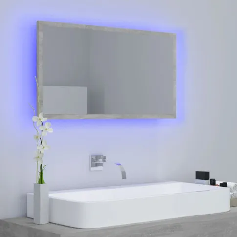 podświetlane szare lustro led marajo 3X