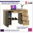 Biurko z szufladami w stylu loft Tufero
