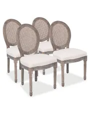 4 sztuki drewnianych krzeseł bankietowych - Mefrox 4X w sklepie Edinos.pl