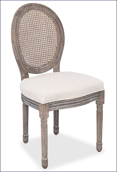 Rustykalne krzesło Mefros 4X