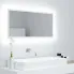 wizualizacja lustra białego led Marajo 4X