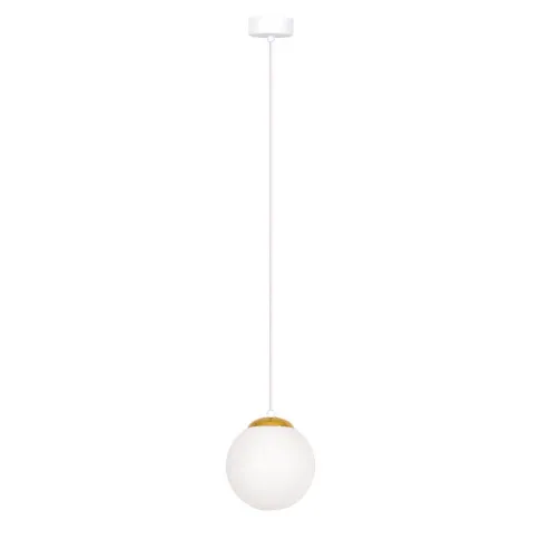 Lampa wiszącą ze szklanym kloszem A490+-Ixela
