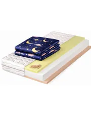 Hypoalergiczny materac piankowy z visco 140x200 - Ontari w sklepie Edinos.pl