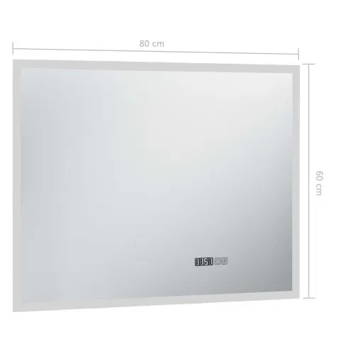 wymiary lustra z podśweitelniem led Abio 3X