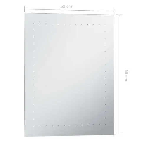 wymiary lustra łazienkowego  led Wollio 3X