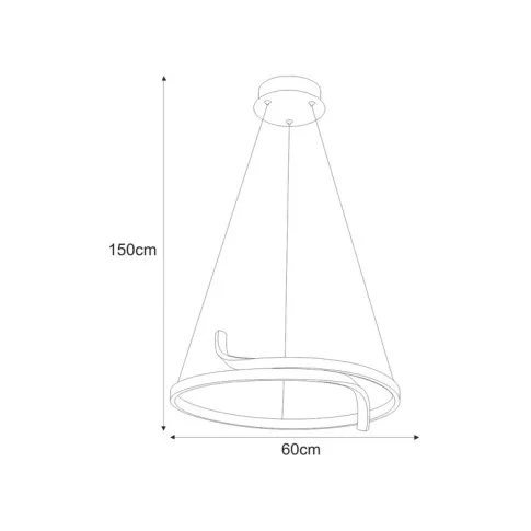 Wymiary oświetlenia A500-Vrosta