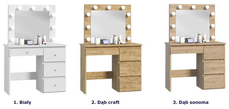 Kolory toaletki Kaviro 4X